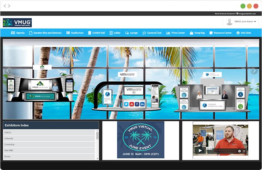 VMUG virtual exhibit hall