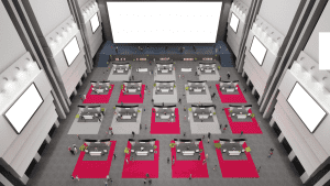 virtual open house hall